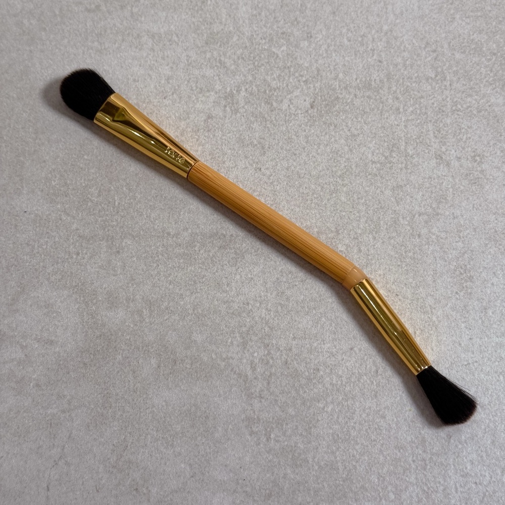 Tarte Double-Ended Bamboo Face & Eye Brush Brand New Vegan